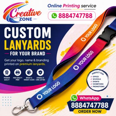 Lanyard Printing Rs.30/-  only | Premium Quality Lanyards | Employee Name & ID | 645